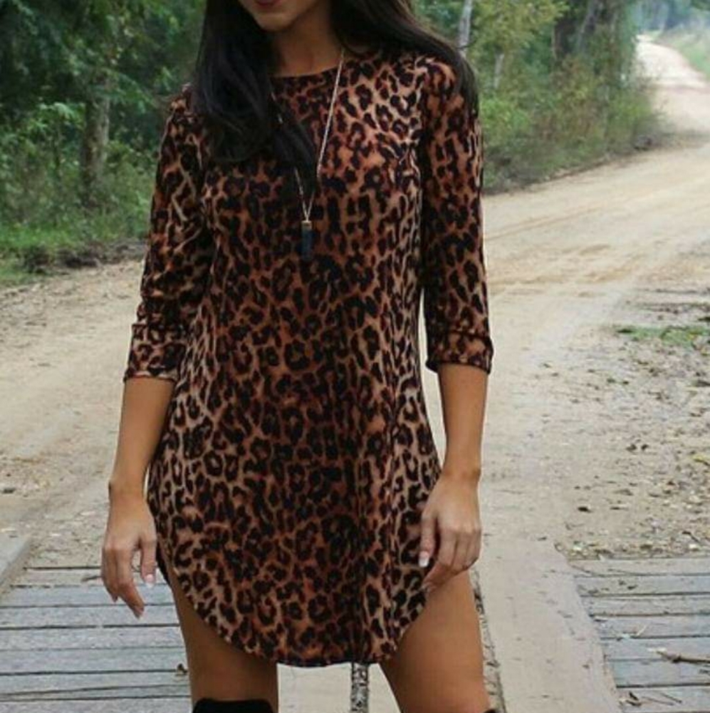 Leopard dress
